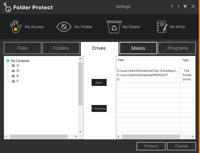 Add Drives